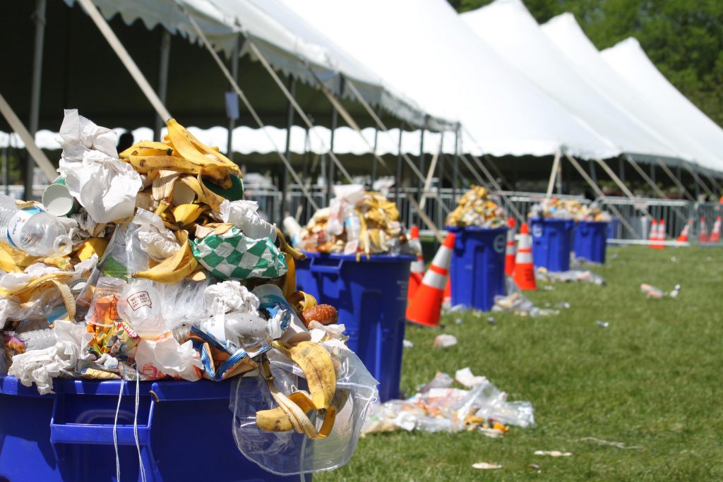 How Philly recycles and composts trash and garbage after big events