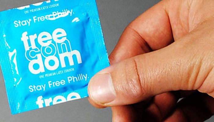 Una pila de condones.