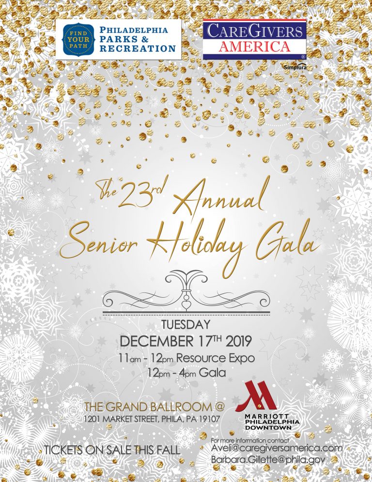 Have a ball at the 23rd Annual Senior Holiday Gala! Philadelphia