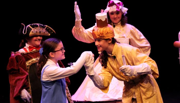 Members of the Parks & Rec's Performing Arts Camp perform "Beauty and the Beast" at Venice Island Performing Arts & Recreation Center in Philadelphia.