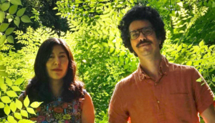 Artists, Nadia Hironaka (left) and Matthew Suib (right), courtesy of Julianna Foster