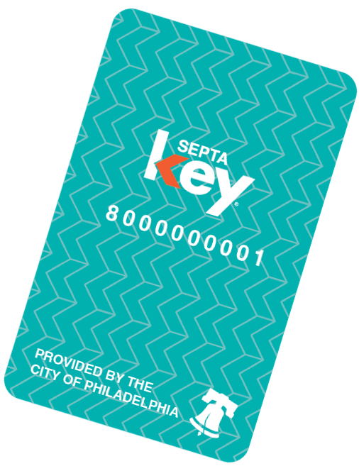 A City Provided Septa Key Card 