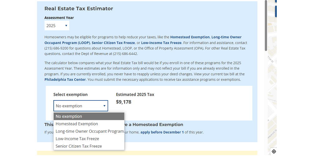 Estimate your Philly property tax bill using our relief calculator 