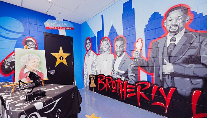 New Music Room at the Philadelphia Juvenile Justice Center